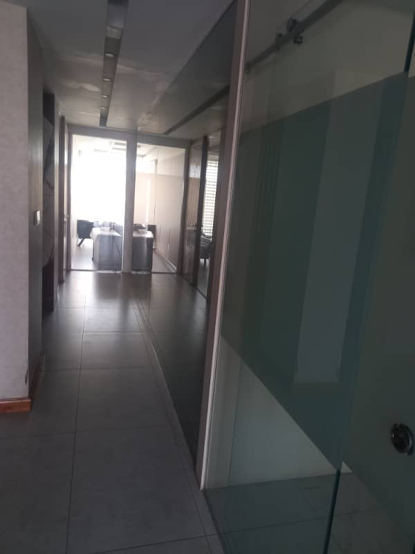 Blue area office 1500 square feet mezzanine floor fully furnished for Rent 7