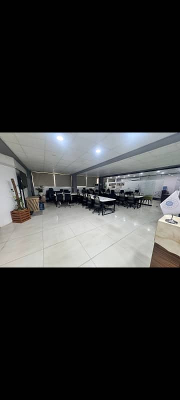 Blue area office 4200 square feet fully furnished jinnah avenue for Rent 1