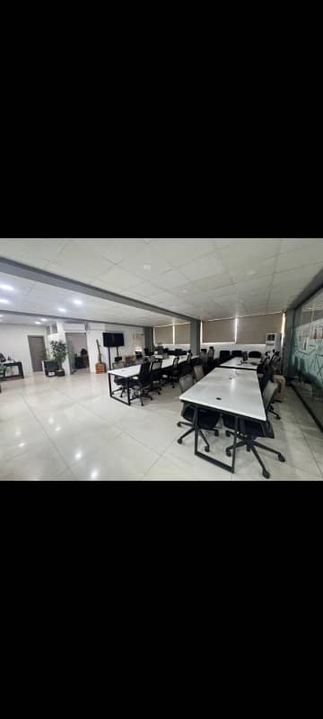 Blue area office 4200 square feet fully furnished jinnah avenue for Rent 2