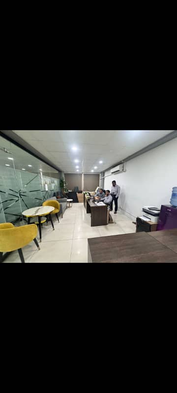 Blue area office 4200 square feet fully furnished jinnah avenue for Rent 4