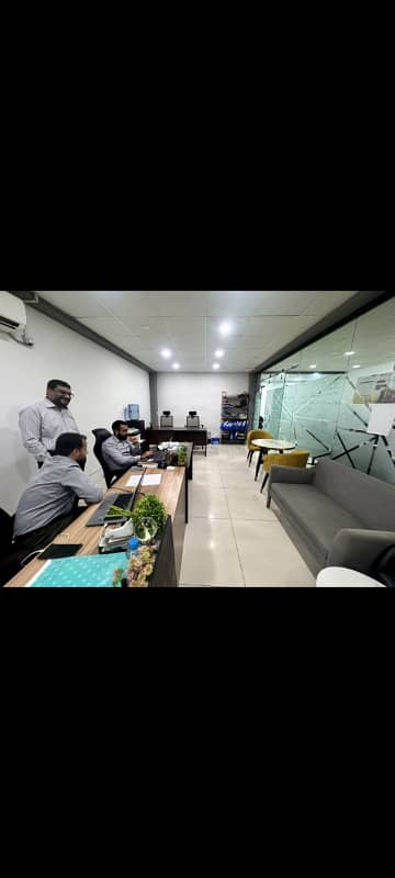 Blue area office 4200 square feet fully furnished jinnah avenue for Rent 5