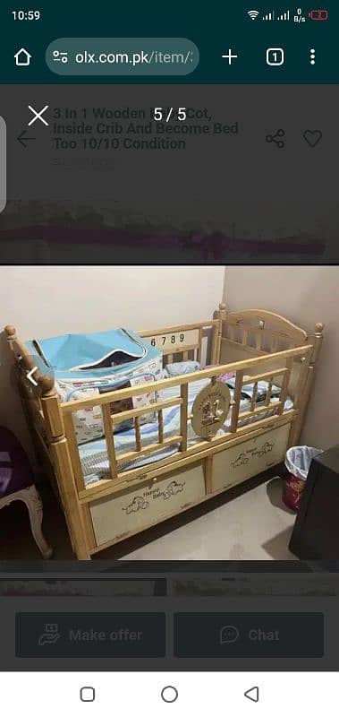 Baby Coat bed 2