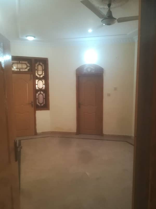 7marla 2beds DD TV lounge kitchen attached baths neat clean upper portion for rent in G 13 3 islamabad 0