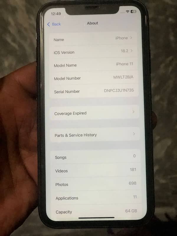 iPhone 11 64g non pta 7