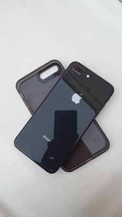 iPhone 8 plus black colour official Pta proof 64GB