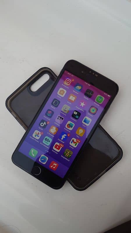 iPhone 8 plus black colour official Pta proof 64GB 2