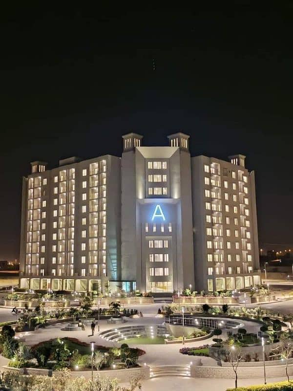 2 bed Paragon apartment for rent in Bahria town karachi 0