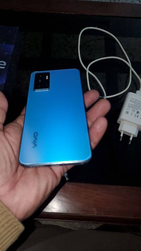 Vivo V23 pta official approved with box and Original fast charger 7