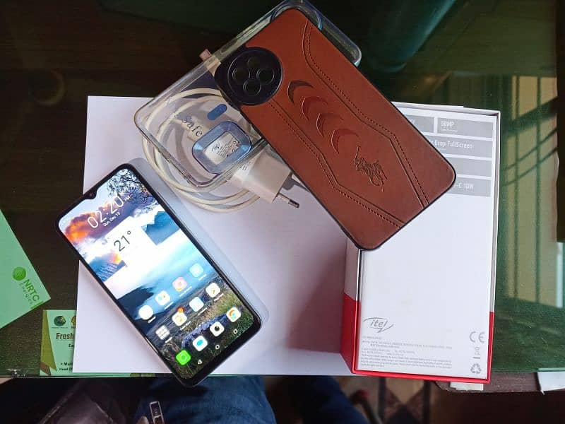 itel s23 (full box) 9.5/10 fault ki guarantee 4