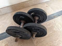 Dumbbell Plates 12 kg Rubber Coated