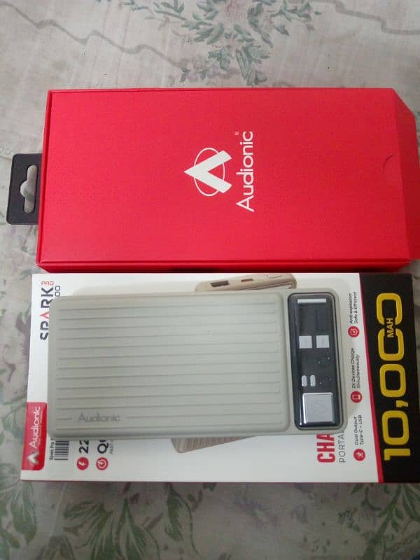 Audionic 10000 mAH power bank brand new box pack 0