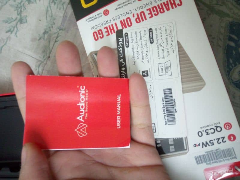 Audionic 10000 mAH power bank brand new box pack 4