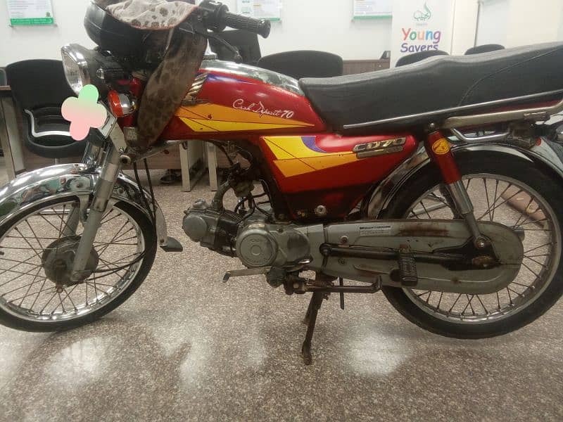 Honda CD 70 original condition exchange possible with up model 1