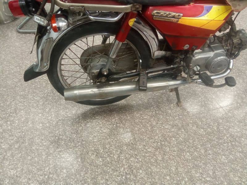 Honda CD 70 original condition exchange possible with up model 6