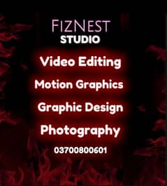 Video Editing & Graphic Design Service