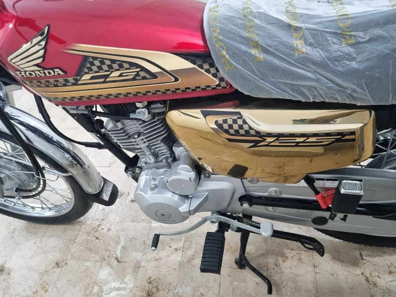 Honda CG-125 Gold Edition 2025 Zero Meter 4