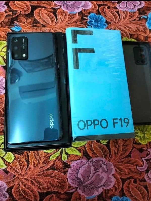 Oppo F19 Complete Box Good Condition 0