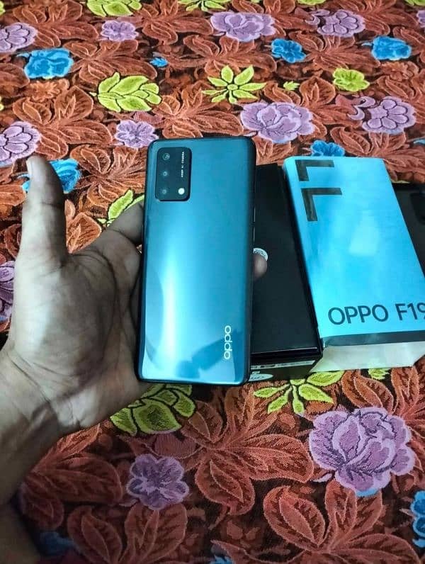 Oppo F19 Complete Box Good Condition 1