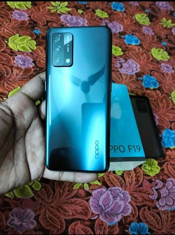 Oppo F19 Complete Box Good Condition 2