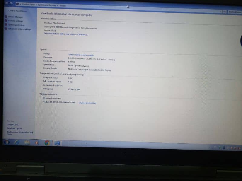 Urgent sale DeLL i5 2nd generation 4