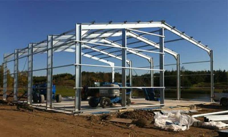 Wall mounted sheds - Canopy sheds - Dairy sheds - Car Parking - Porch 5