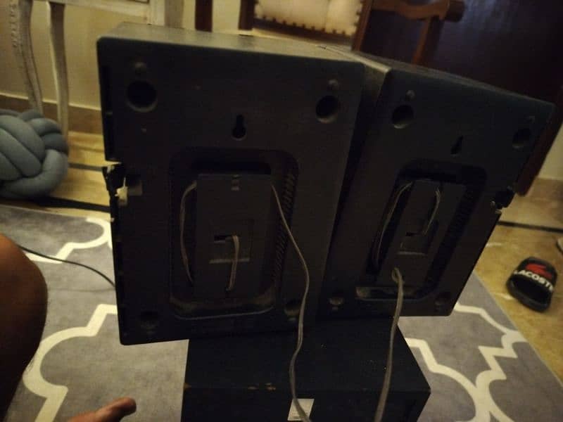 Audionic BT-740 2.1 Channel Amp+Subwoofer with 2 Speakers 1