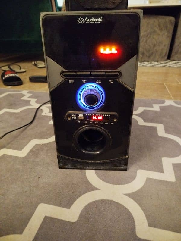 Audionic BT-740 2.1 Channel Amp+Subwoofer with 2 Speakers 5