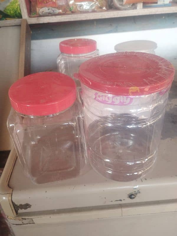 jar for Kitchen Jar for office and shop and other useses 1