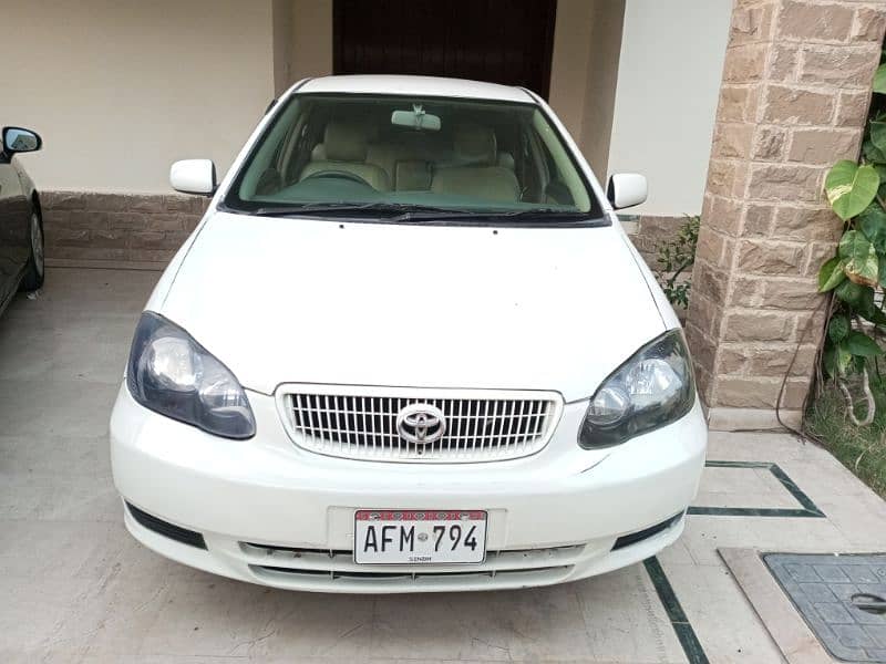 Toyota Corolla 2.0 D Saloon 2003 Excellent Condition in DHA Karachi 0