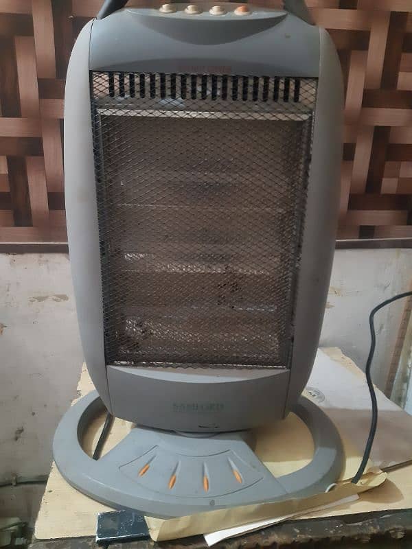 3 rod ekectric heater like new 0