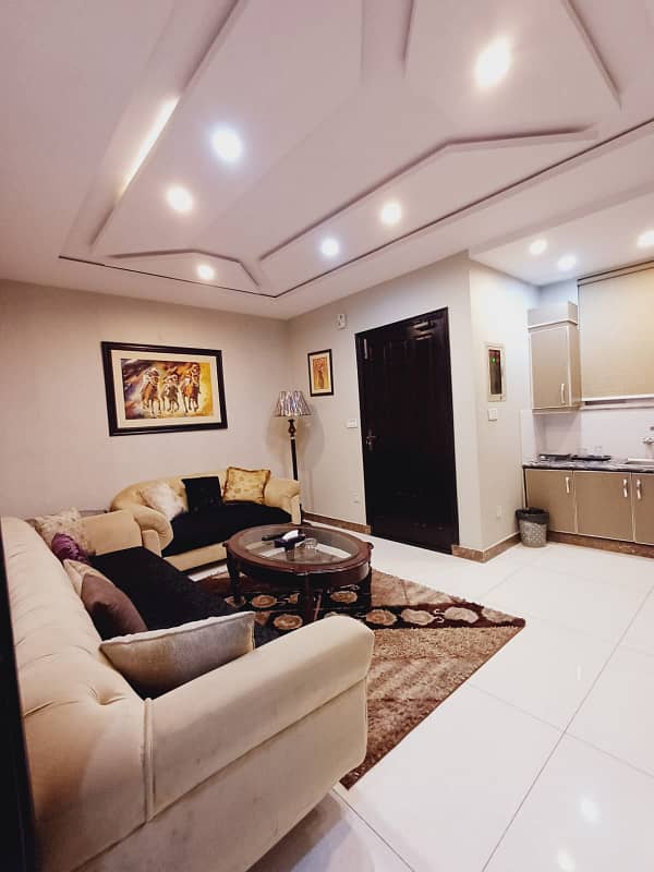 One Bedroom Fully Furnished Flate For Rent In Bahria Town Lahore 1