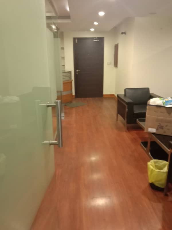 Furnished OFFICE FOR RENT IN MAIN BOULEVARD GULBERG III 2