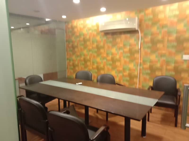 Furnished OFFICE FOR RENT IN MAIN BOULEVARD GULBERG III 4