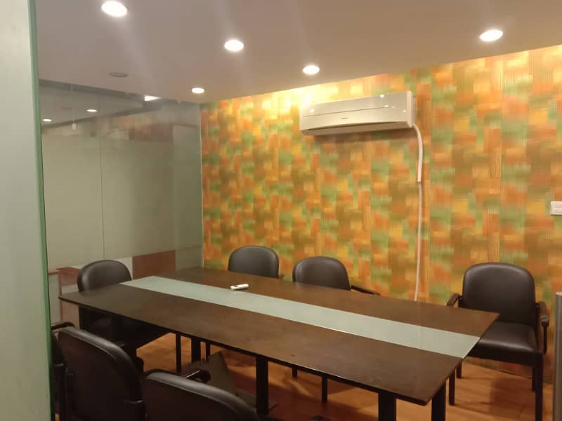 Furnished OFFICE FOR RENT IN MAIN BOULEVARD GULBERG III 5