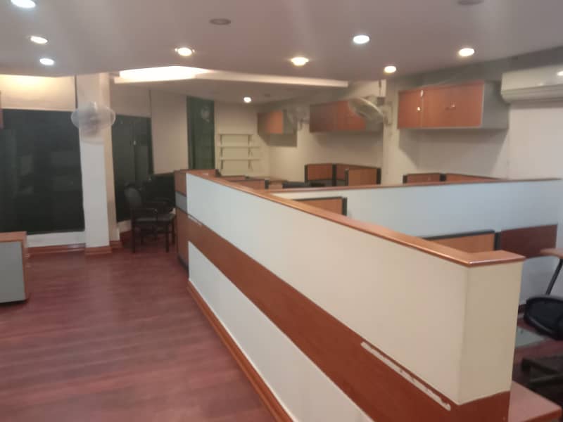 Furnished OFFICE FOR RENT IN MAIN BOULEVARD GULBERG III 6