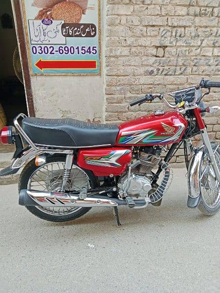 Honda cg 125 2023 model  10/10 condition 2