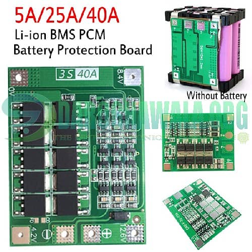 3S 12V 10A 20A 25A 40A BMS 16S 48V 100A 15S 48V 100A BMS 3