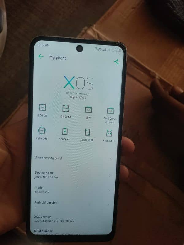 Infinix note 10 pro 8/128. 3