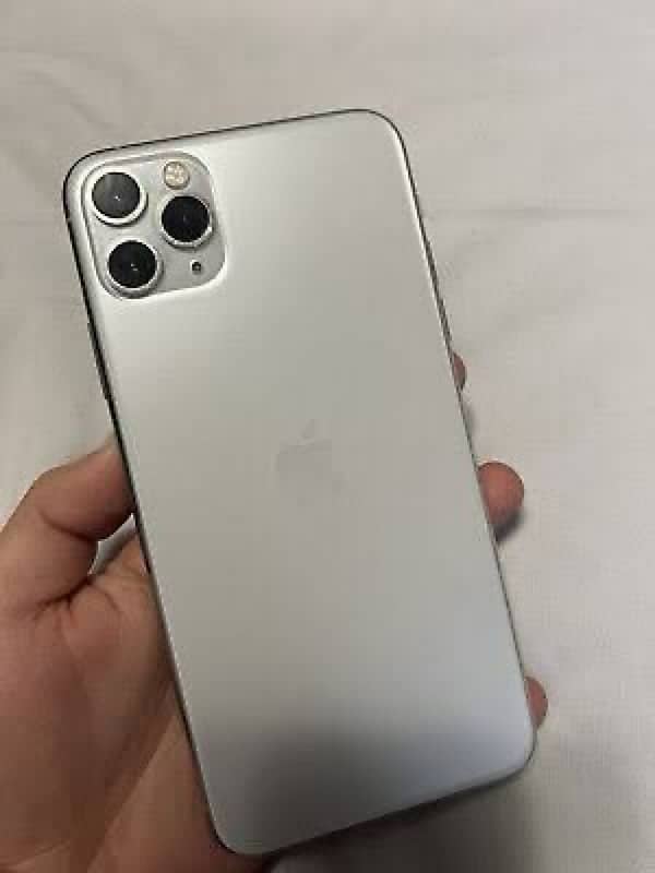 Apple iPhone 11 Pro, Pta Approved , 256GB, Silver 1