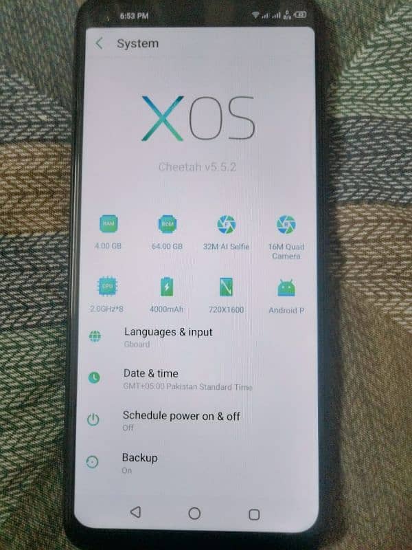 Infinix s5 5