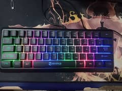 RGB KEYBOARD WITH SMOOTH BOTTONS