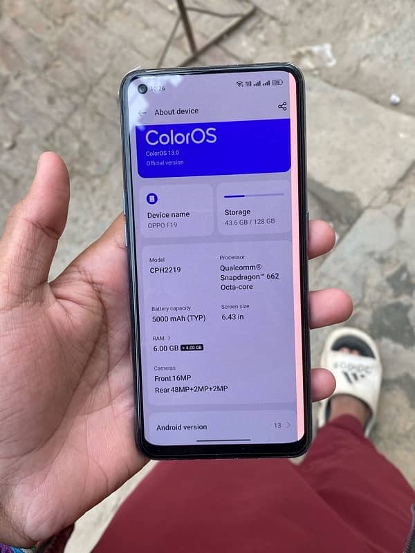 OPPO F19 FOR SALL LCD MIONR LINE 1