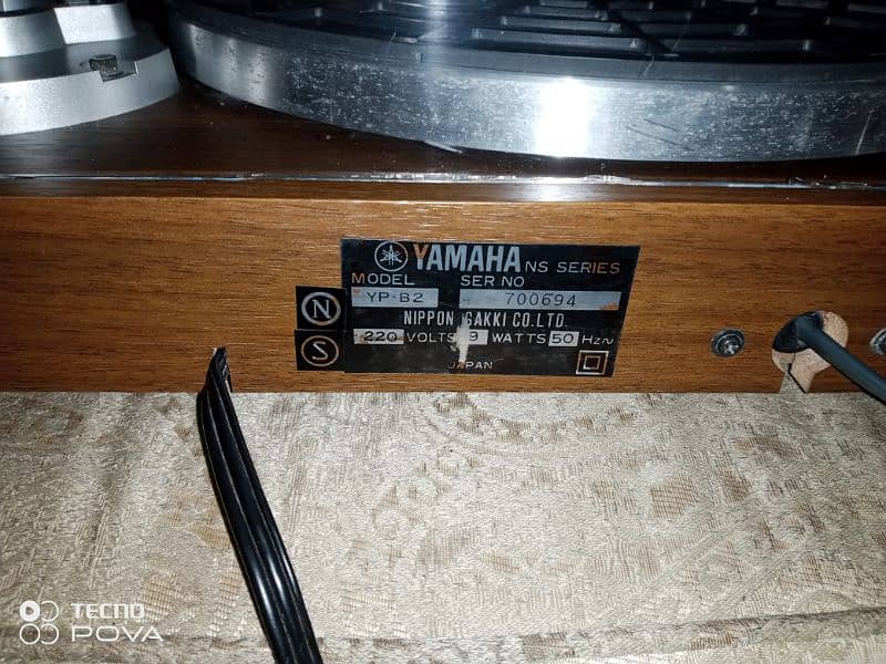 yamaha turntable with new cartridge 3