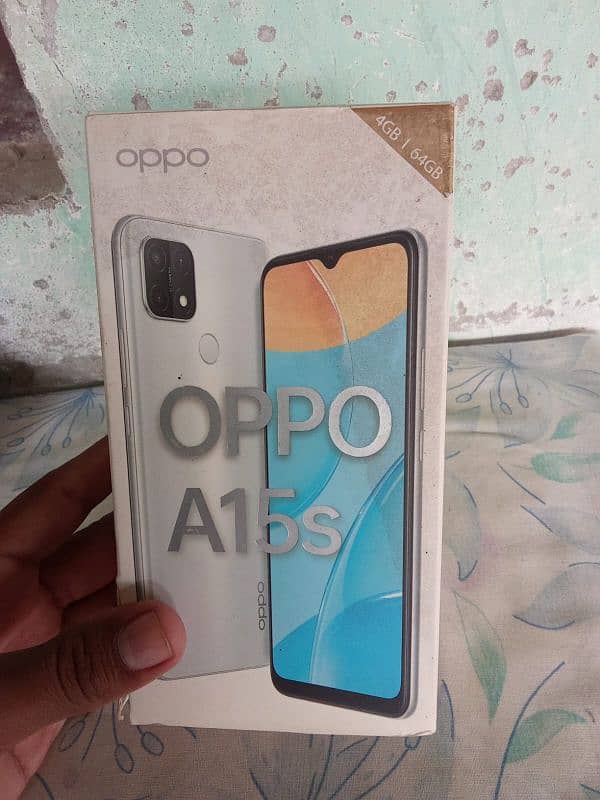 OppO A15s 4/64 with box 4