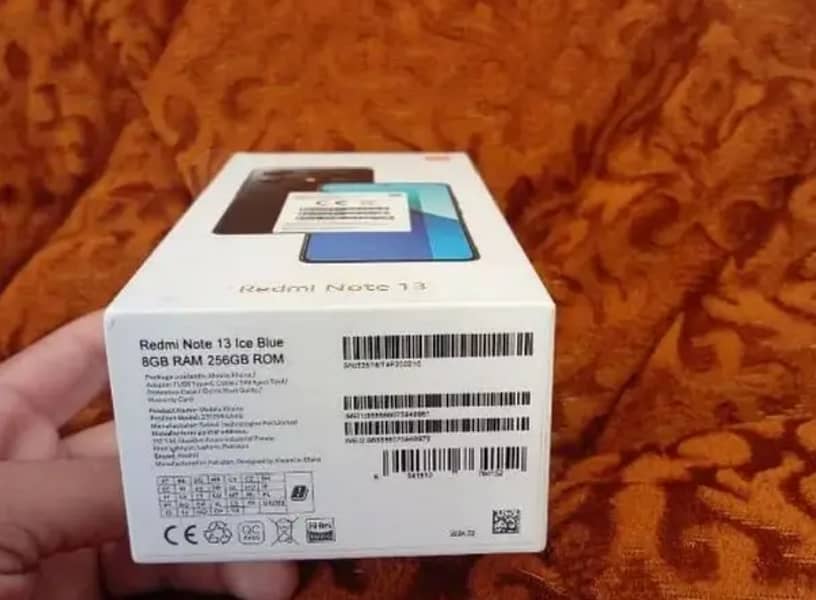 Xiaomi redmi note 13 256gb full box 0