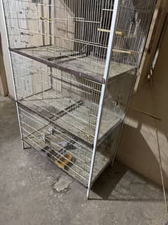 cage for sale 8partion condtion 10/8