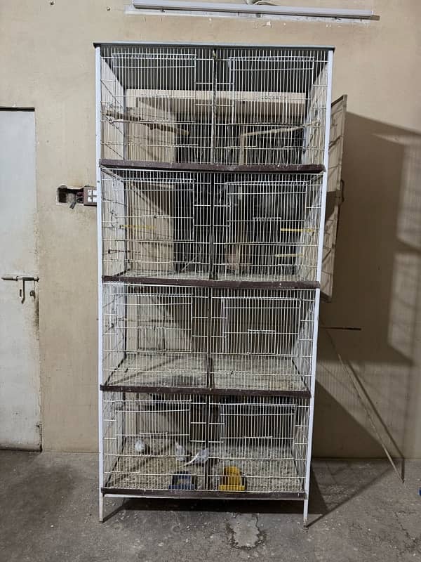 cage for sale 8partion condtion 10/8 4