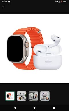 best smart watch with air pods pro and charger free