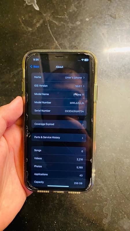 Iphone 11 256gb non pta 5