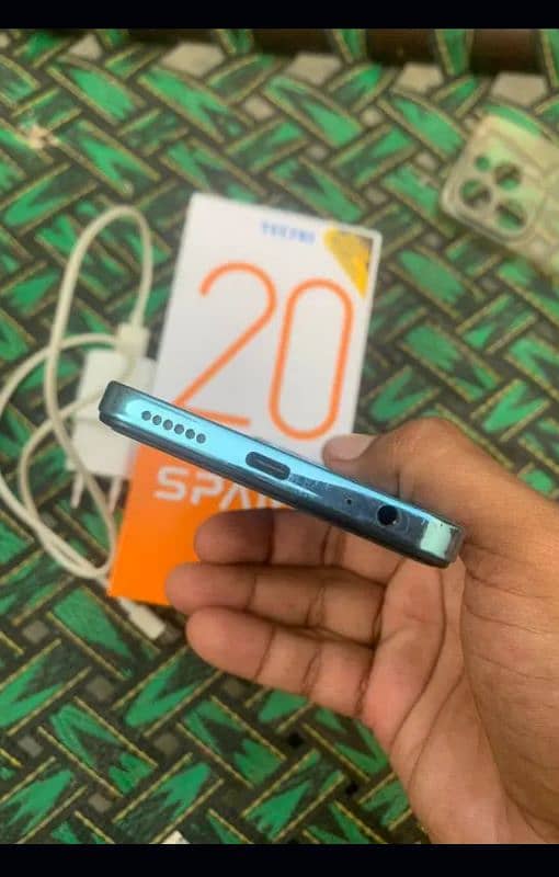 tecno spark 20 8+8 256gb 8 month warrinty 6